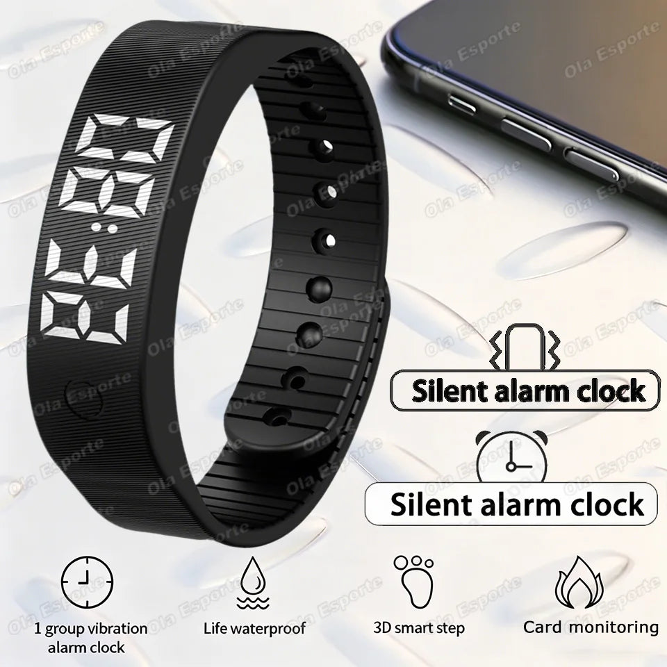 Valuna Rise™ | Silent Vibrating Alarm Bracelet
