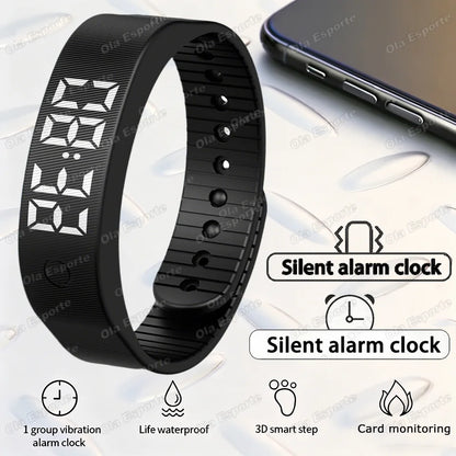 Valuna Rise™ | Silent Vibrating Alarm Bracelet