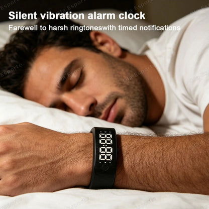 Valuna Rise™ | Silent Vibrating Alarm Bracelet